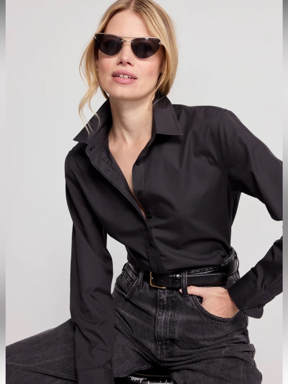 Rochelle Behrens The Jet Set Icon Shirt (Lg) NWT!